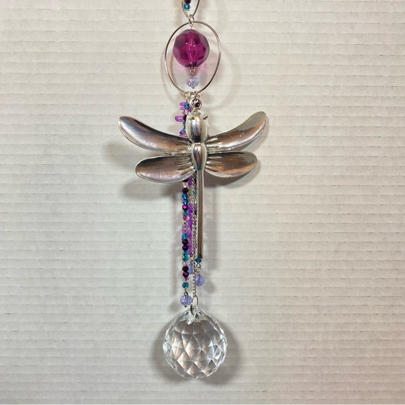 Hand Crafted Other - Dragonfly Sun Catcher Window Charm Handmade